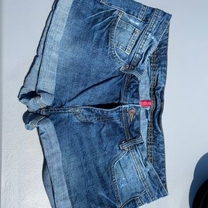 Divided Jean short, size 12